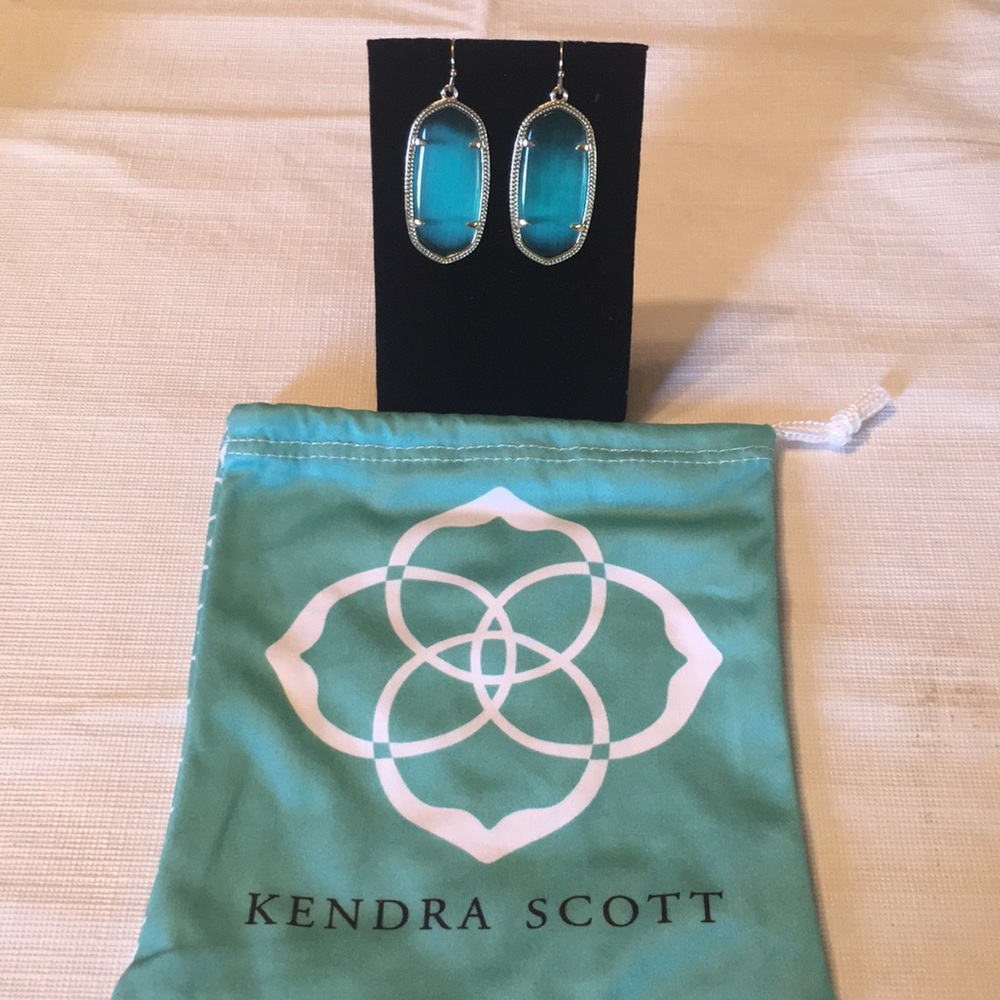 Kendra Scott Elle Drop Earrings Turquoise